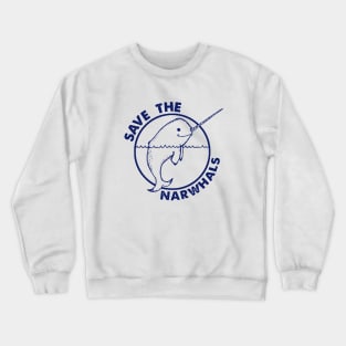 Narwhal Save The Narwhals Tee Funny Vintage Soft Whales Unicorn Awesome Mens Womens Kids Tees Unicorn Crewneck Sweatshirt